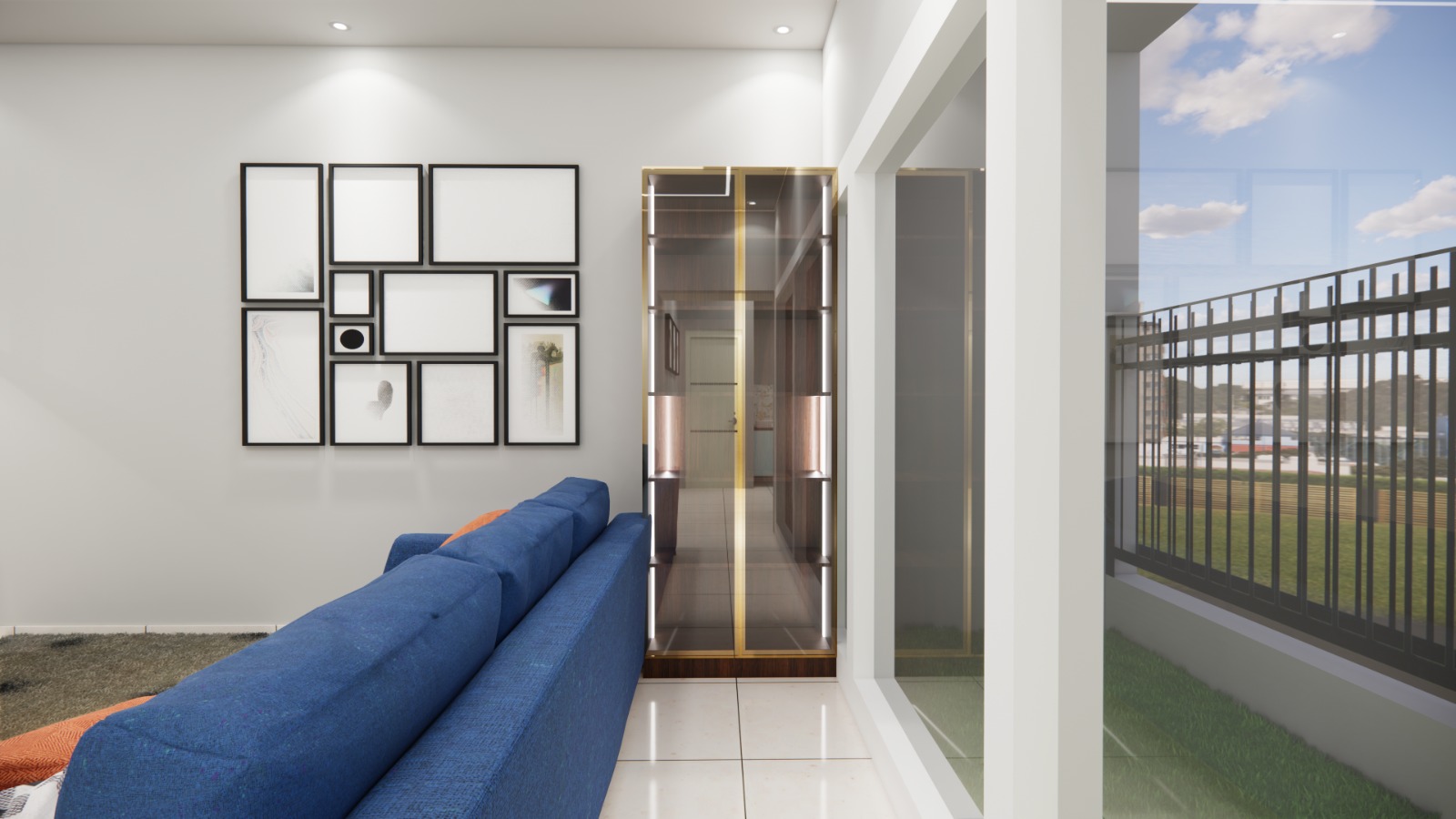 Balconies interior design - Balcony 05