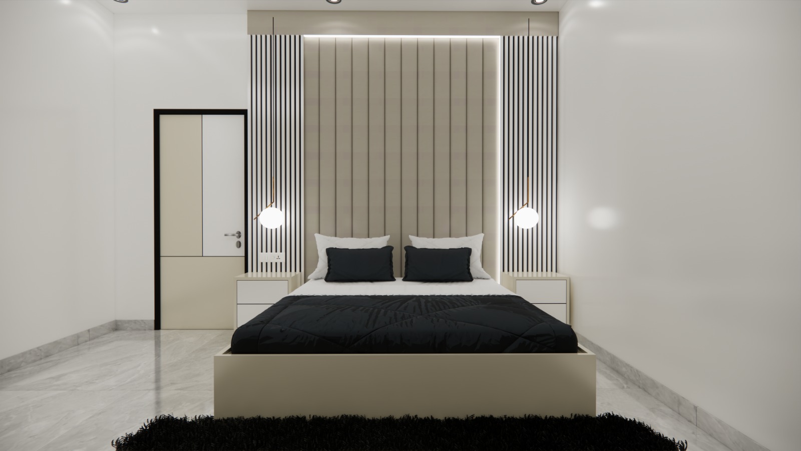 Bedrooms interior design - Bedroom 04