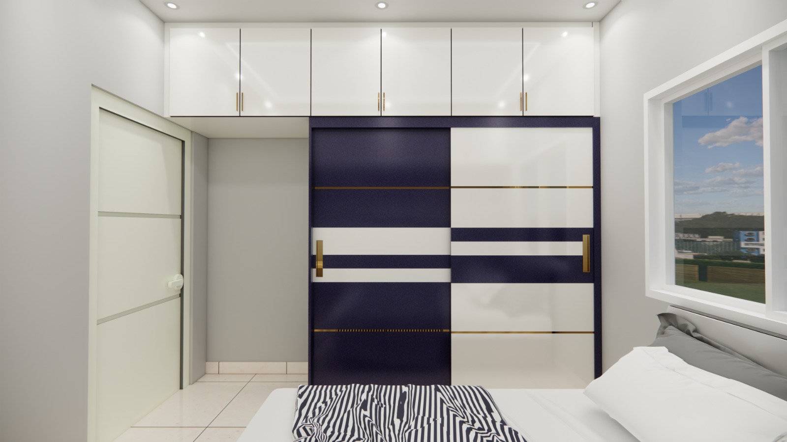 Bedrooms interior design - Bedroom 07