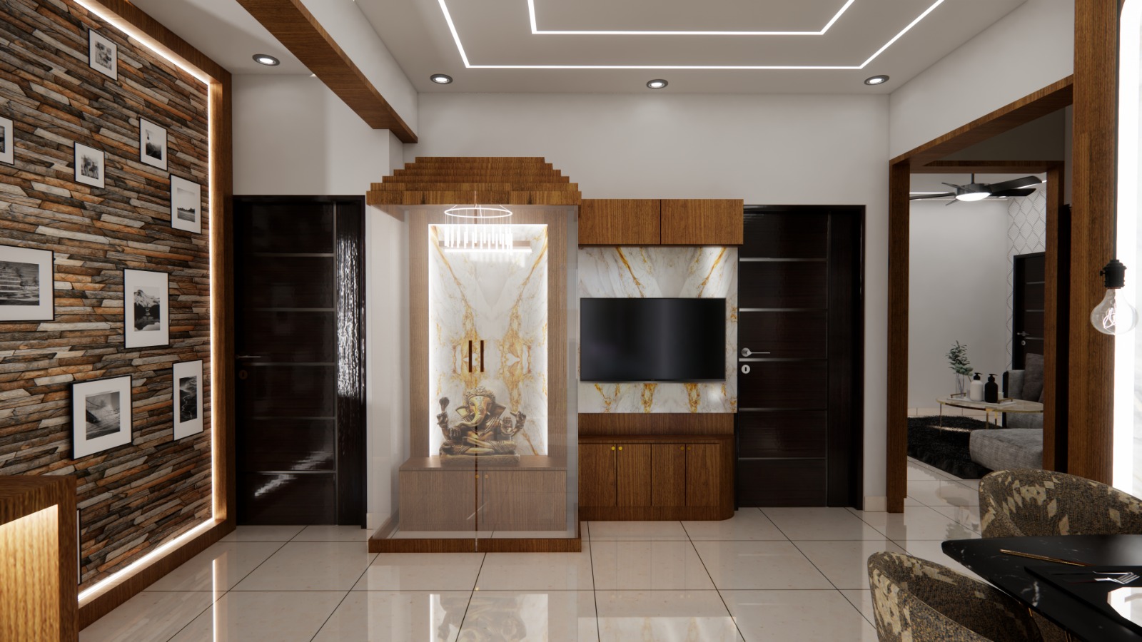 Living Rooms interior design - Living Room 04