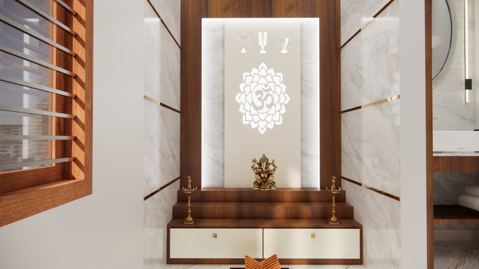 Pooja Rooms interior design - Pooja Room 05