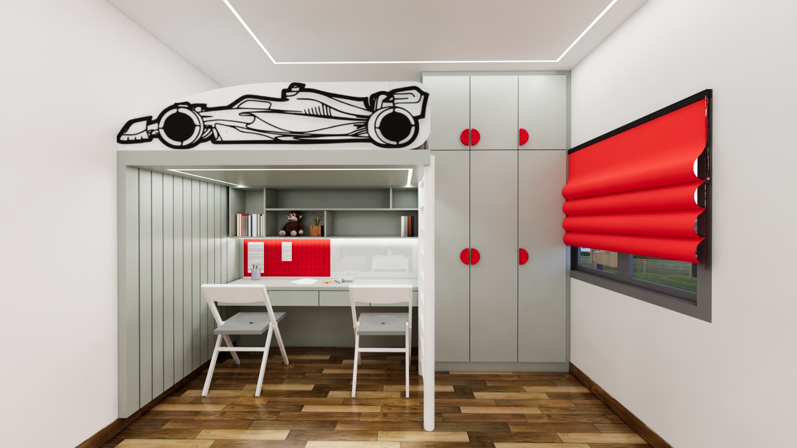 Study Rooms interior design - Study Room 04