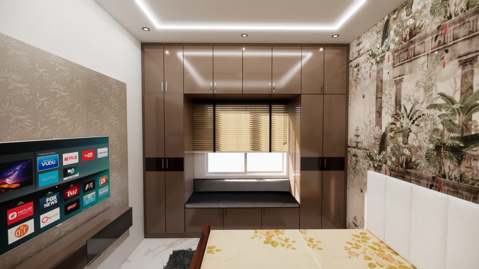 TV Units interior design - Tv Unit 01