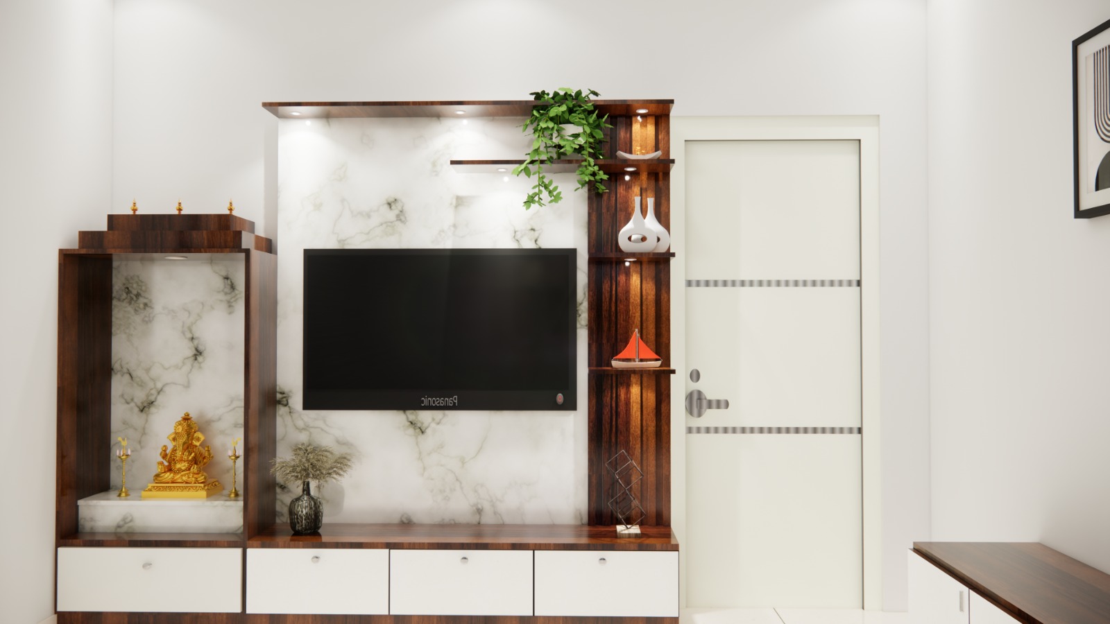 TV Units interior design - Tv Unit 02